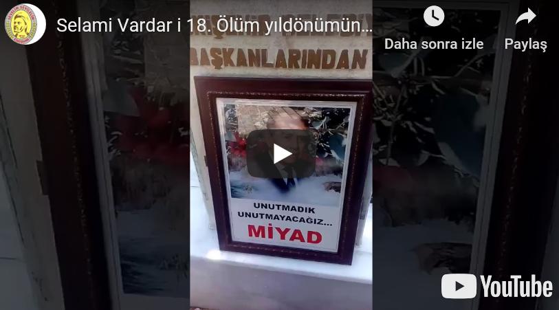 Selami Vardar Mezarı Başında Anıldı